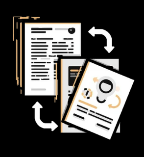 files being exchanged